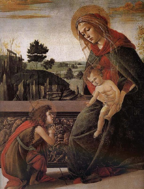 Sandro Botticelli Our Lady of John son and salute china oil painting image